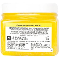 Sunday Rain Chamomile and Ylang Ylang Exfoliating Body Scrub with Hyaluronic Acid 265g