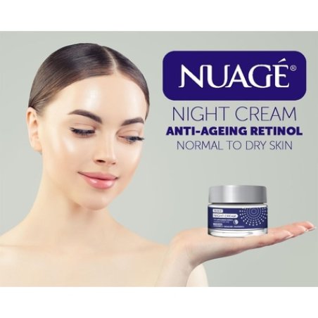 Nuage Night Cream 50ml Face Moisturiser with Squalane and Panthenol