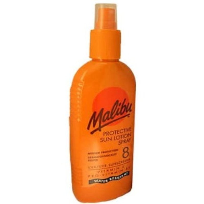 Malibu 200ml Spf 8 Lotion Spray Spf 8 200ml