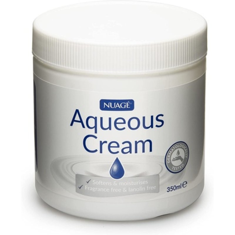 Nuage Fragrance Free Aqueous Cream 350ml Tub