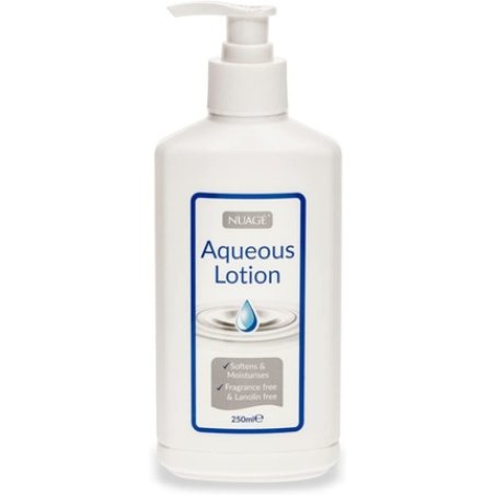 NUAGE Fragrance Free Aqueous Cream 250ml Pump Dispenser