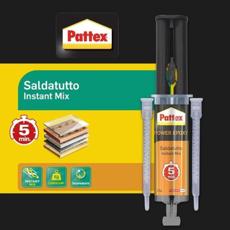 Pattex Saldatutto Instant Mix 12 Oz