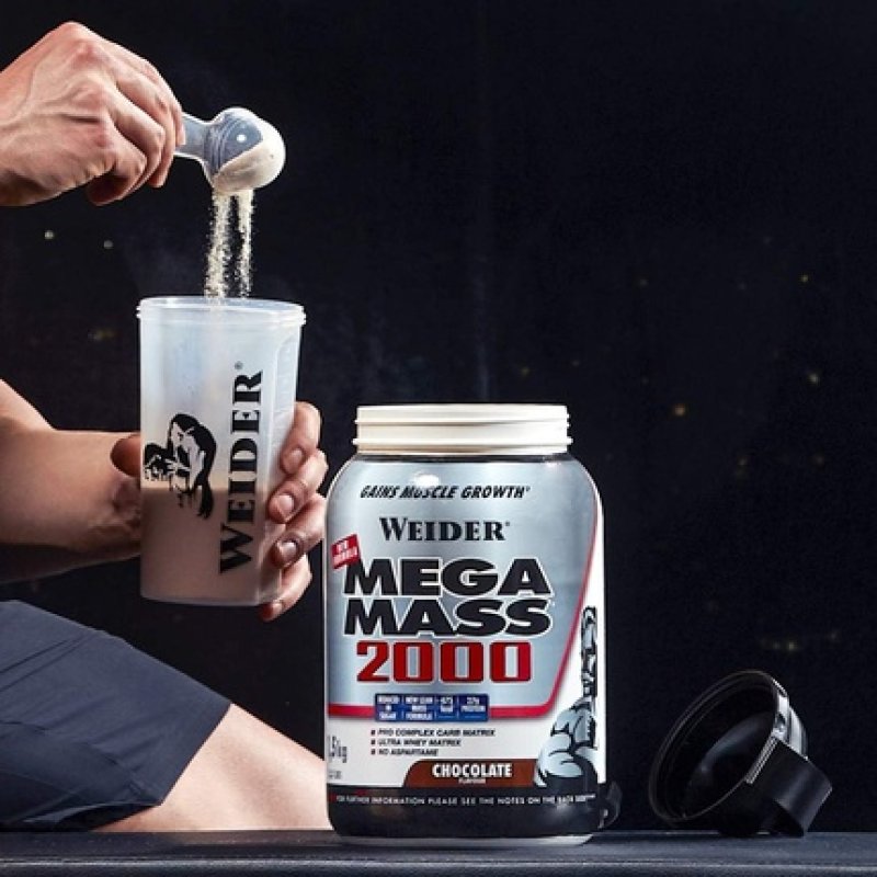 Weider Mega Mass Vanilla Flavor 15kg 1500g