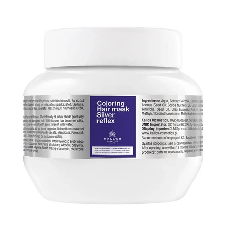 Kallos Silver Reflex Hair Mask 275 Ml