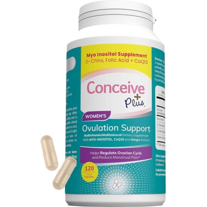 Conceive Plus Ovulation Support Supplement with Myo-Inositol and D-Chiro Inositol