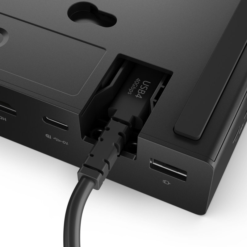 Lenovo ThinkPad USB4 Dock 5000 Avec fil Thunderbolt 4 Noir