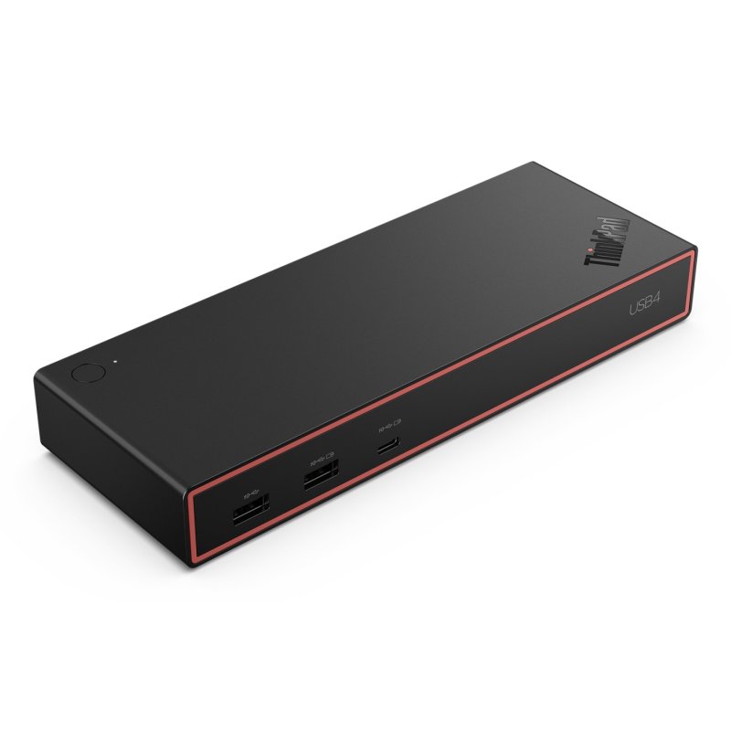 Lenovo ThinkPad USB4 Dock 5000 Avec fil Thunderbolt 4 Noir