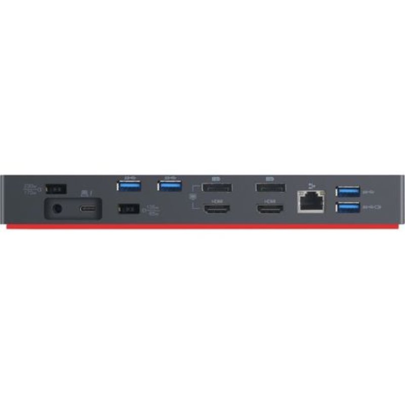 Lenovo 40AN0230EU station d'accueil Avec fil Thunderbolt 3 Noir