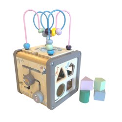 Magni - Montessori shape sorter box with learning and activity FSC® 100% (5763)