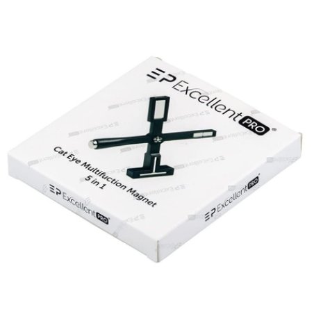 Excellent Pro Cat Eye Multifunction Magnet 5in1 For Creating Cat Eye Effect On Magnetic Nail Polishes With 5 Tips