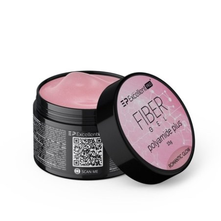 Excellent Pro Fiber Gel Polyamide Plus Building Gel Romantic Glow 15g