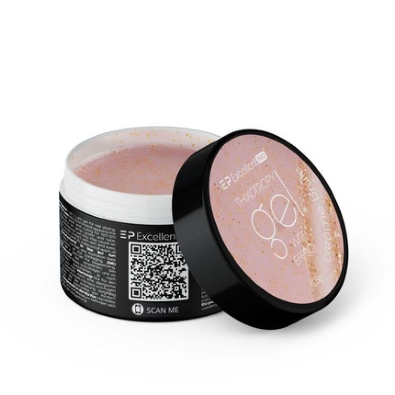 Excellent Pro Thixotropy Gel With Effect Building Gel Cream Brule 15g