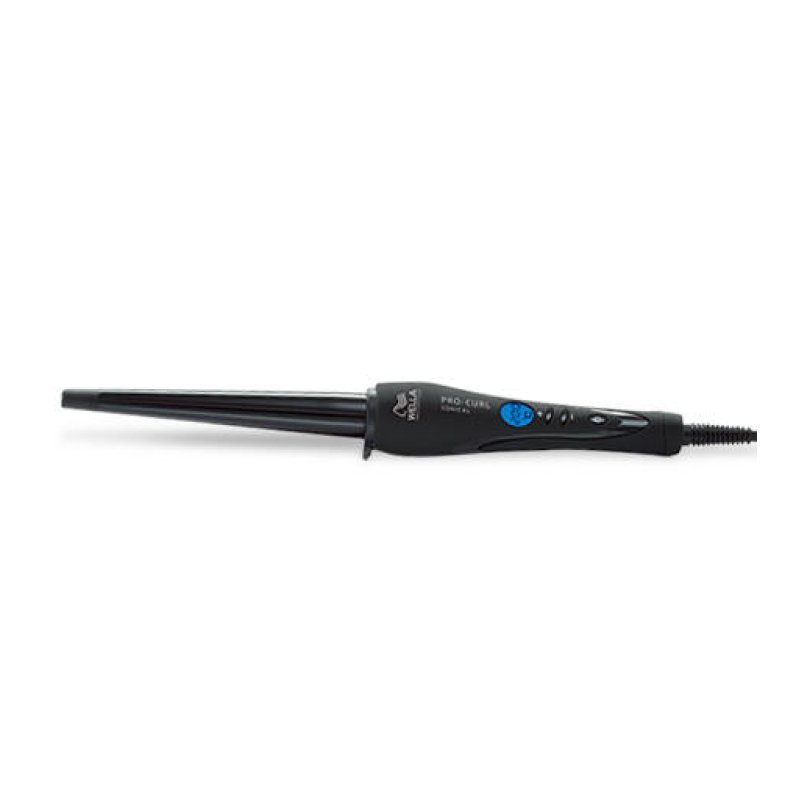Wella Pro Curl Color Conical Hair Curler Curling wand Warm Black