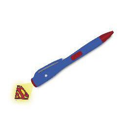 Superman stylo lumineux Logo