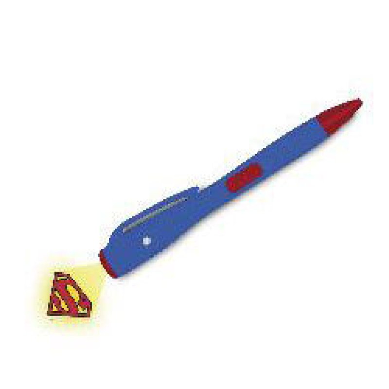 Superman stylo lumineux Logo