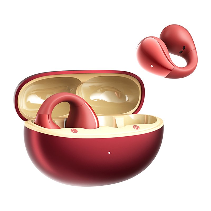 QCY Crossky Clip C30S Headphones (red)