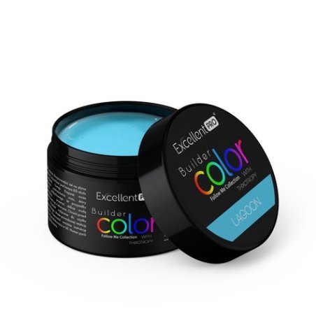 Excellent Probuilder Color With Thixotropy Building Gel Lagoon 15g