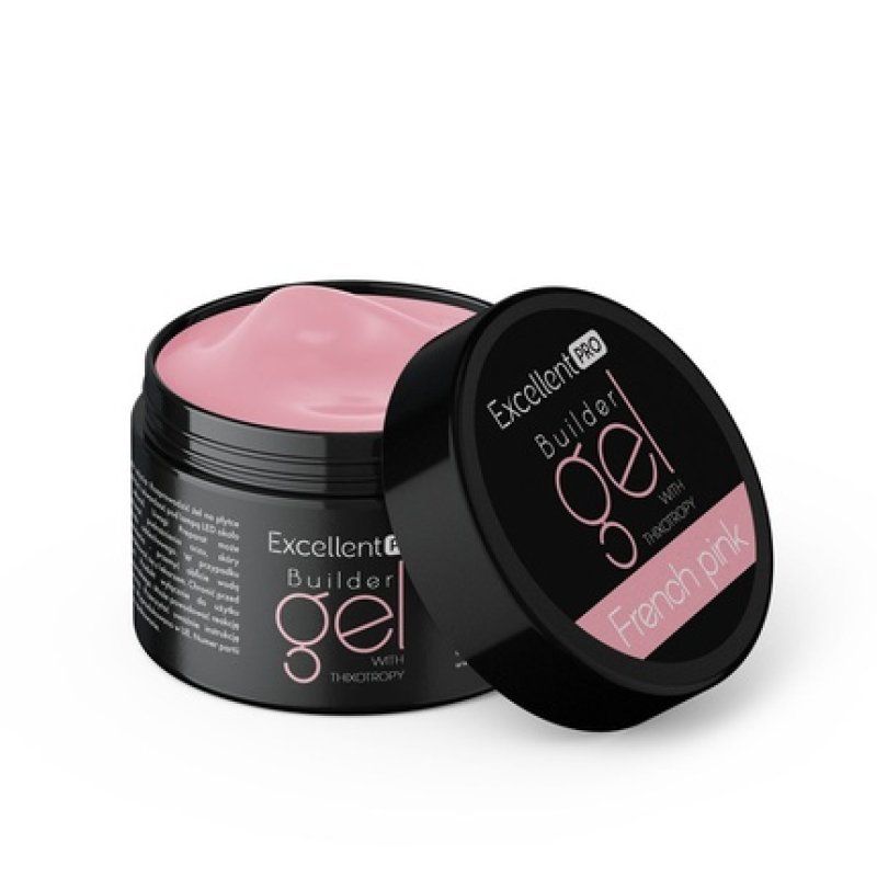 Excellent Pro Builder Gel With Thixotropy French Pink 15g