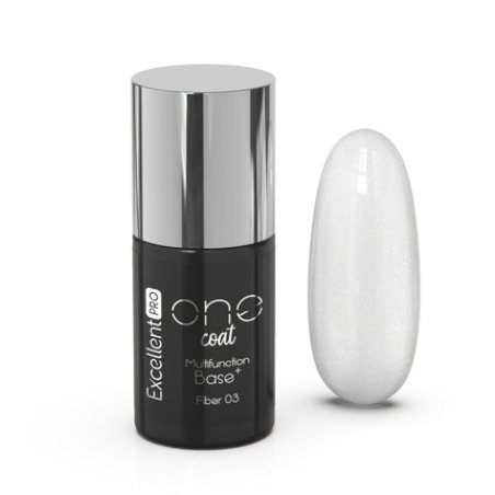 Excellent Pro One Coat Multifunction Base Fiber Hybrid Base Sparkling Snow 7g