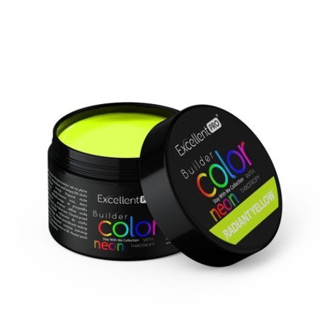 Excellent Probuilder Color Neon With Thixotropy Building Gel Radiant Yellow 15g