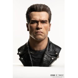 PureArts - 1:1 Scale Bust - Terminator 2: Le Jugement dernier - T-800 Modèle 101 Buste 58cm