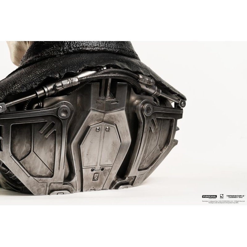 PureArts - 1:1 Scale Bust - Terminator 2: Le Jugement dernier - T-800 Modèle 101 Buste 58cm