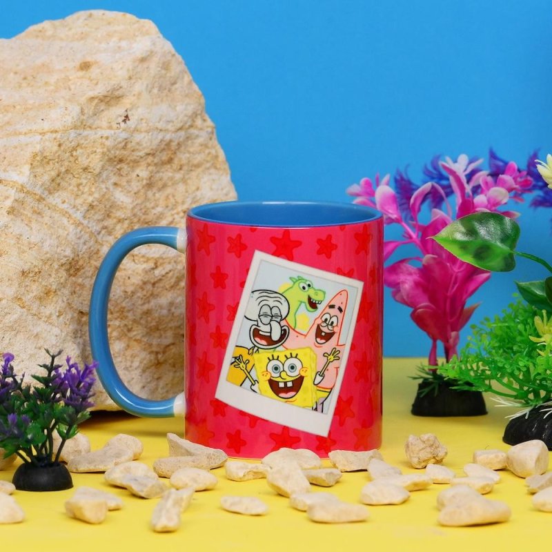 BOB L'EPONGE - Bikini Bottom Buddies - Mug Interieur Coloré 325ml