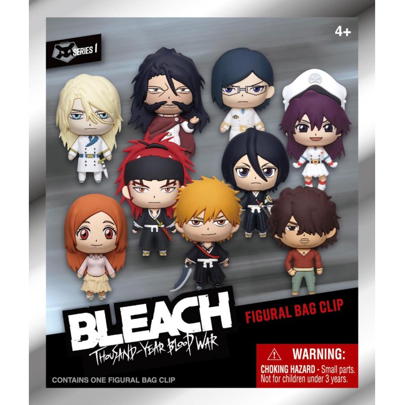 BLEACH TYBW - Series 1 - 3D Foam Bag Clip (Display 24 Pcs)