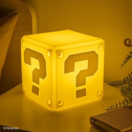SUPER MARIO - Question - Lampe Décorative 'SquishyGlo' Rechargeable