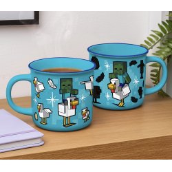 MINECRAFT - Poule Chevauchée - Mug Thermoréactif 350ml