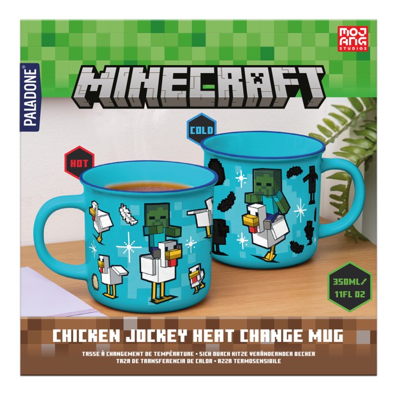 MINECRAFT - Poule Chevauchée - Mug Thermoréactif 350ml