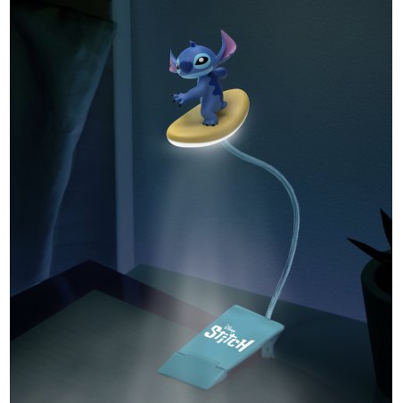 STITCH - Lampe de Lecture 19cm