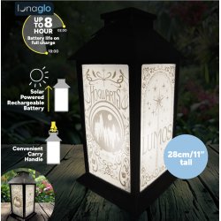 HARRY POTTER - Poudlard - Lanterne Solaire Extérieure 'LunaGlo' 28cm