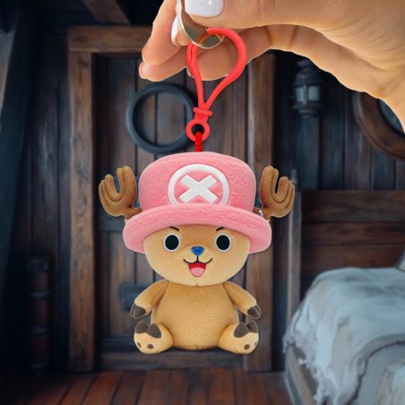 ONE PIECE NETFLIX - Chopper - Porte-Clés Peluche