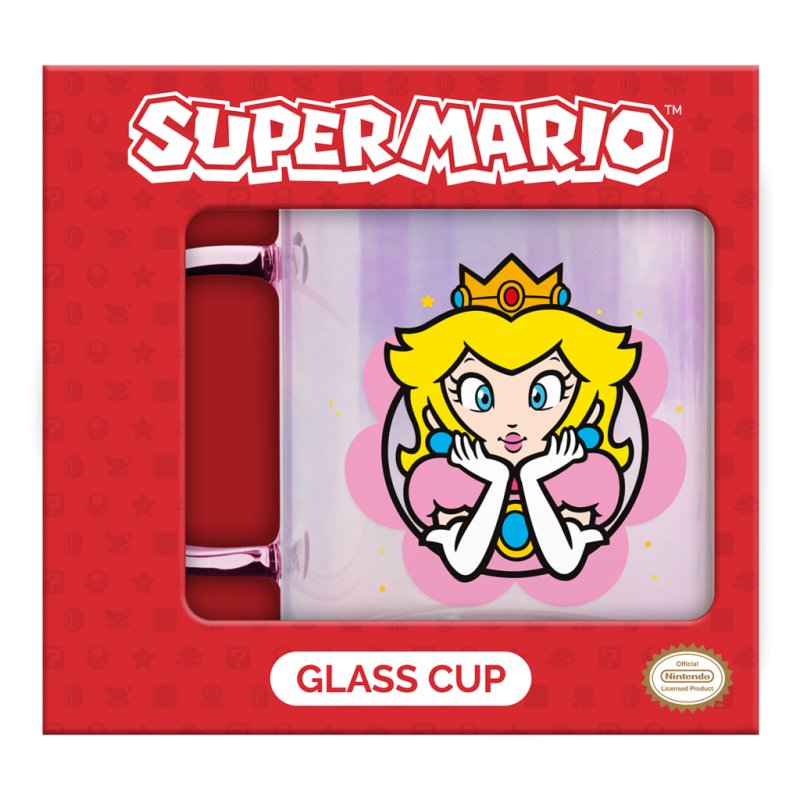 SUPER MARIO - Peach - Mug en Verre 350ml