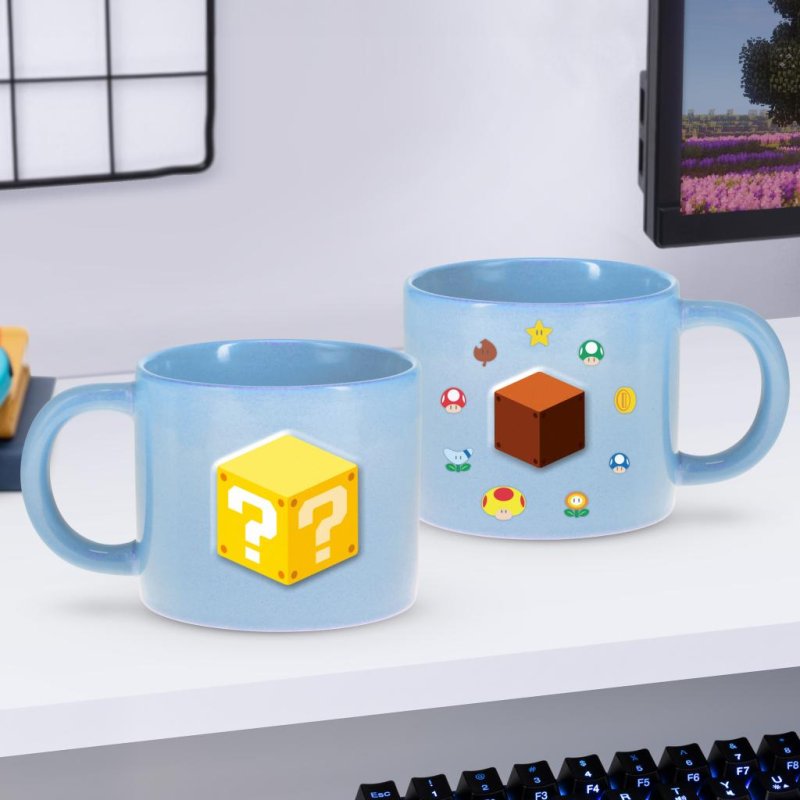 SUPER MARIO - Symboles - Mug Gravé 400ml