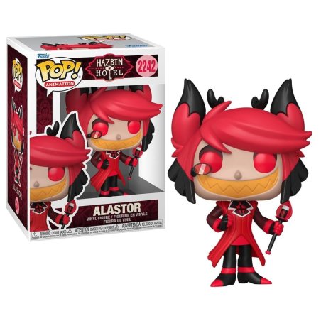 HAZBIN HOTEL - POP Animation N° 2242 - Alastor avec Chase