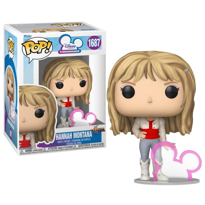 HANNAH MONTANA - POP Disney N° 1687 - Hannah avec Disney Icon
