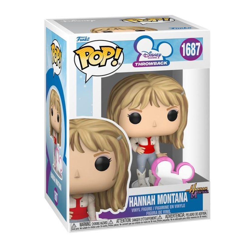 HANNAH MONTANA - POP Disney N° 1687 - Hannah avec Disney Icon