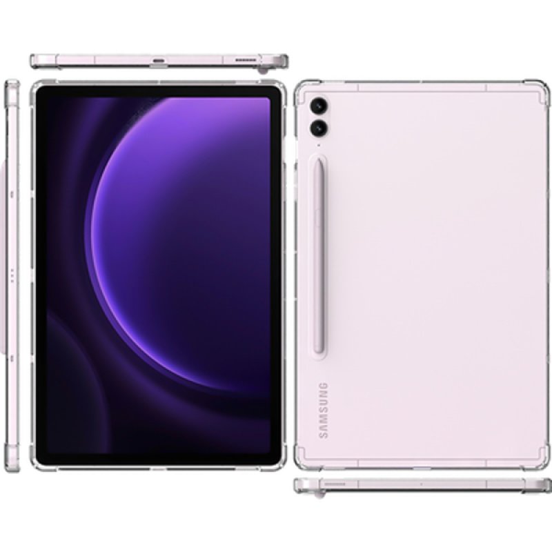 SAMSUNG GALAXY TAB S9 / S9 FE - SOFT TPU CASE - CLEAR