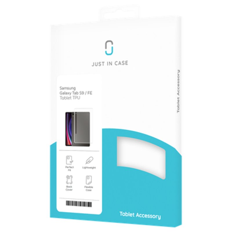 SAMSUNG GALAXY TAB S9 / S9 FE - SOFT TPU CASE - CLEAR