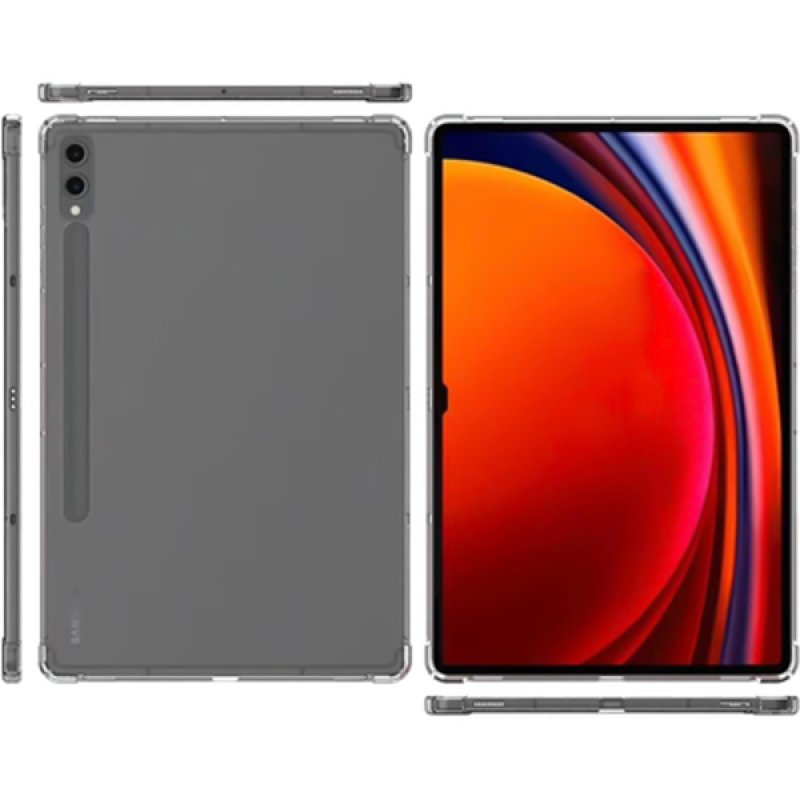 SAMSUNG GALAXY TAB S10 / S9 / S9 FE - SOFT TPU CASE - CLEAR