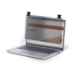 StarTech.com 13.3-inch 16:9 Bright Privacy Screen Filter with Touch, Flip-Over, 75% Light Transmittance, Anti-Glare