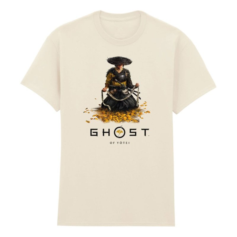 Ghost of Yotei T-Shirt Atsu Kneeling Size M