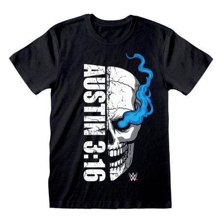WWE T-Shirt Austin 3:16 Skull Size L