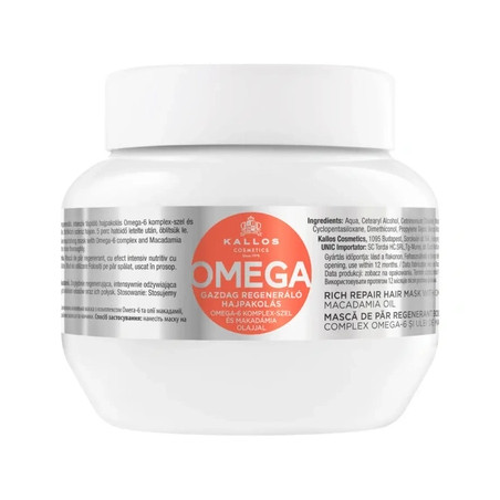 Kallos Omega Rich Repair Mask 275ml