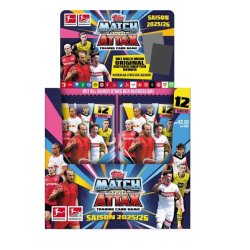 Bundesliga Match Attax Trading Cards 2025/26 Booster Display (36)