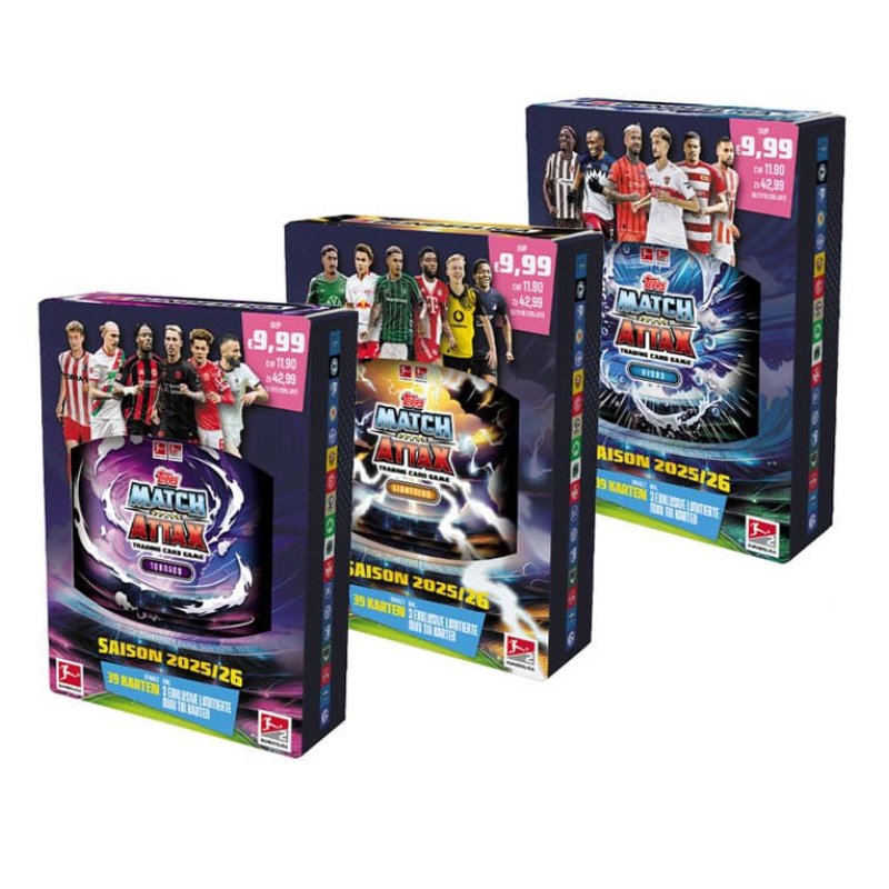 Bundesliga Match Attax Trading Cards 2025/26 Mini Tin