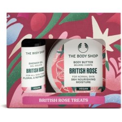 The Body Shop British Rose Treats Christmas Gift Set Shower Gel 60ml