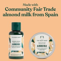 The Body Shop Almond Milk Treats Christmas Gift Set Shower Cream 60ml